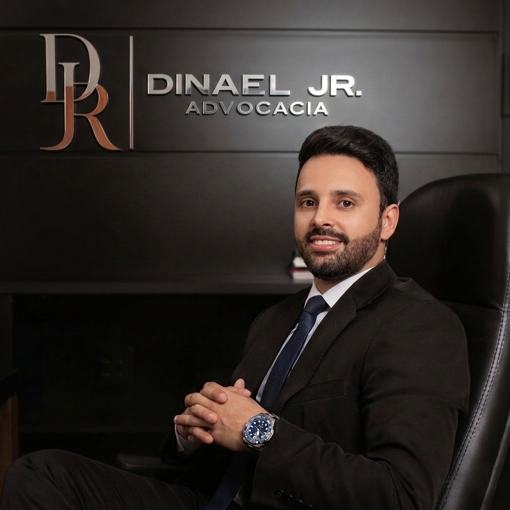 Dr. Dinael Jr. em seu escritório